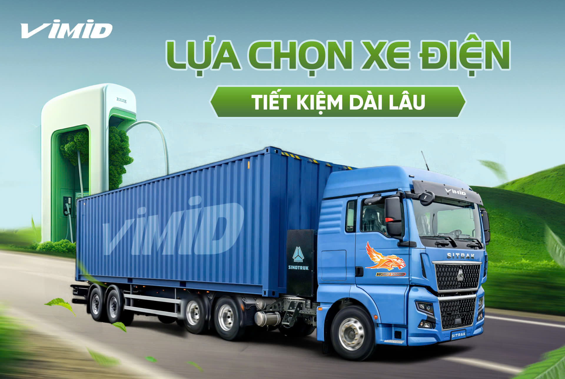 Xe tải điện vimid