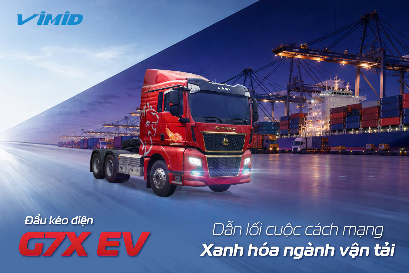 đầu kéo điện vimid g7x-ev