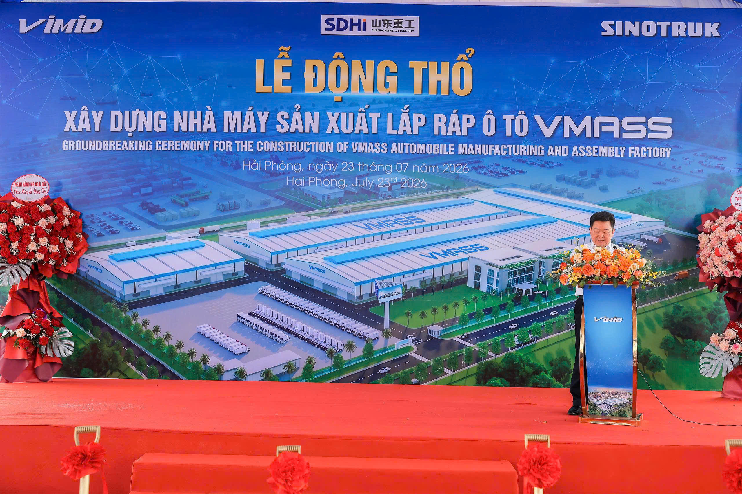 VIMID động thổ nhà máy VMASS - Đánh dấu mốc chuyển mình chiến lược