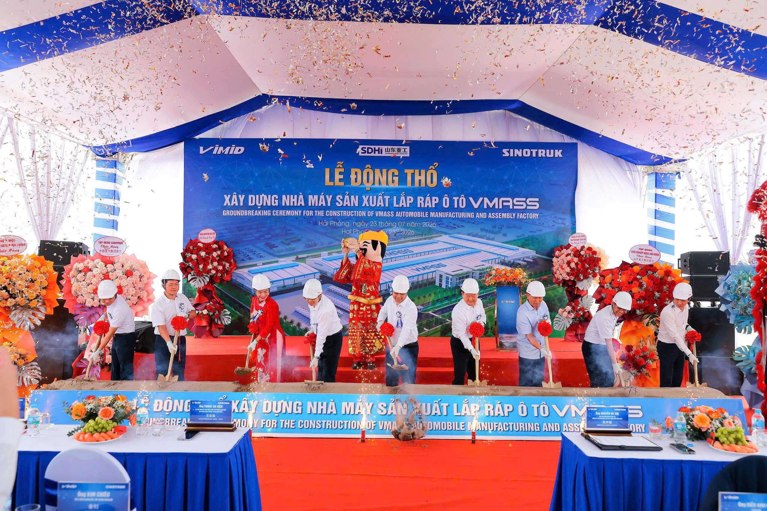 VIMID động thổ nhà máy VMASS - Đánh dấu mốc chuyển mình chiến lược