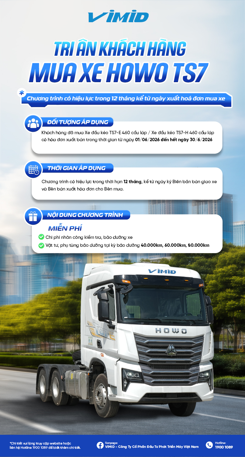 Tri ân đầu kéo TS7