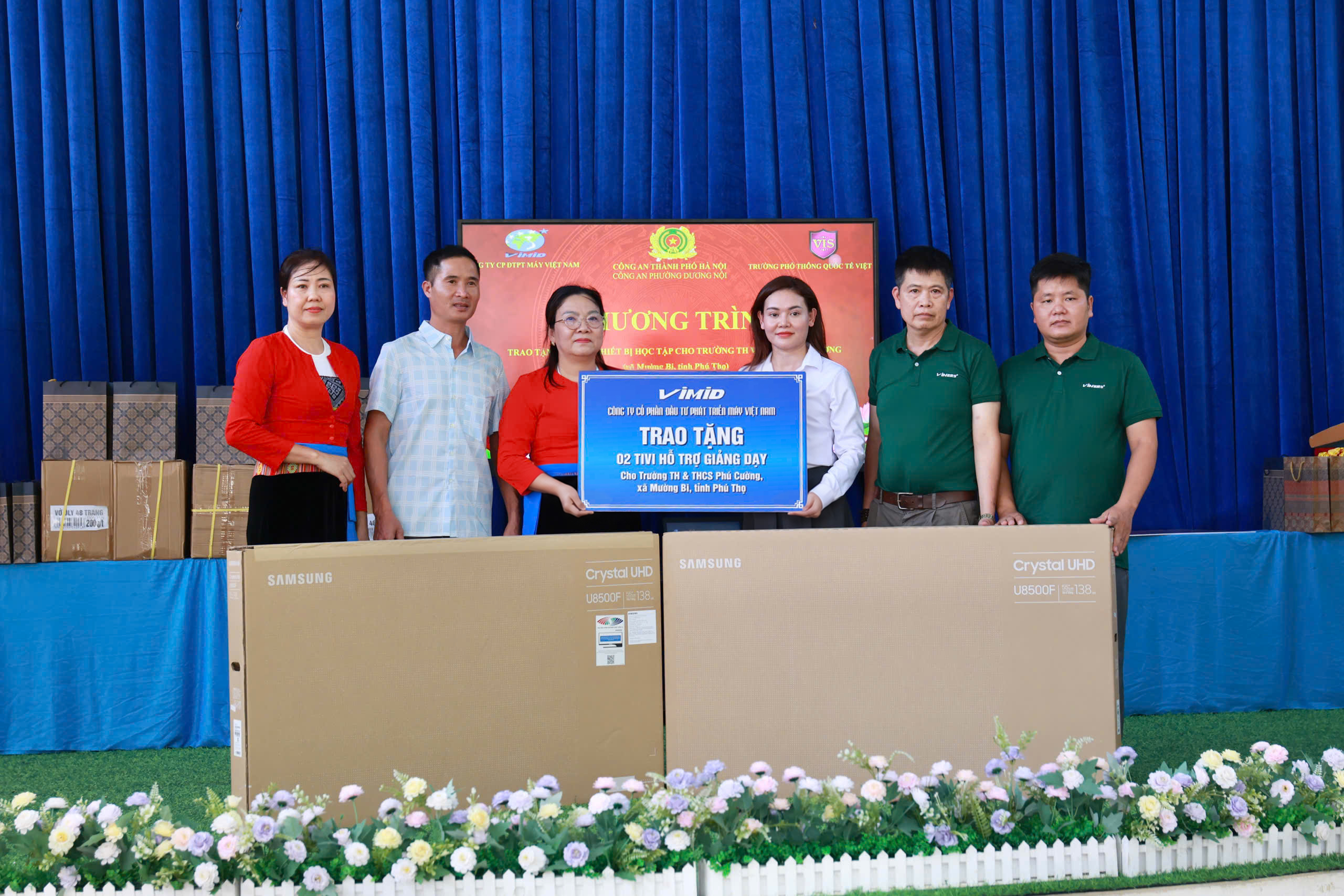 VIMID chung tay cải thiện điều kiện học tập, góp phần chắp cánh ước mơ cho học sinh trường Phú Cường - Phú Thọ 2 VIMID chung tay cải thiện điều kiện học tập, góp phần chắp cánh ước mơ cho học sinh trường Phú Cường - Phú Thọ
