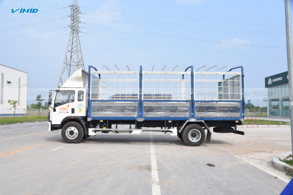 Xe tải thùng HOWO V950 4x2 khung mui nâng bửng hông 7M