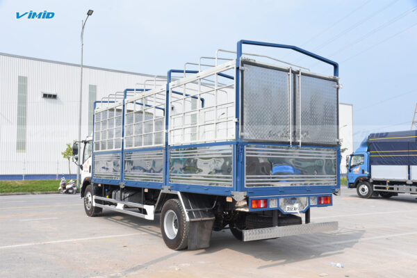 Xe tải thùng HOWO V950 4x2 khung mui bửng nhôm nâng bửng hông 7M