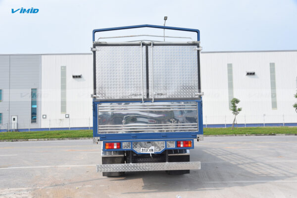 Xe tải thùng HOWO V950 4x2 khung mui bửng nhôm nâng bửng hông 7M