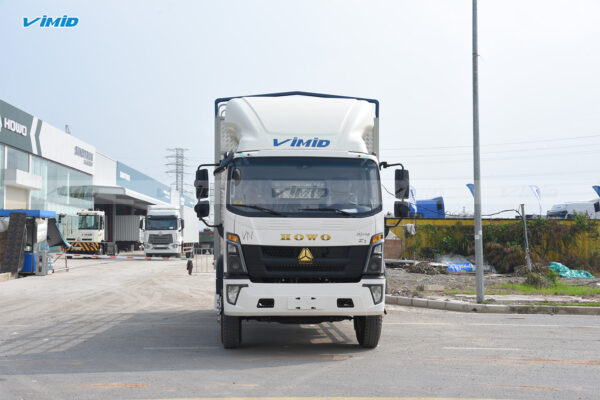 Xe tải thùng HOWO V950 4x2 khung mui nâng bửng hông 7M