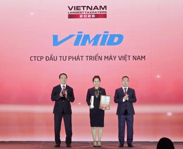 VIMID tự hào đón nhận loạt giải thưởng tại Lễ vinh danh các doanh nghiệp đóng góp ngân sách lớn nhất Việt Nam 2026