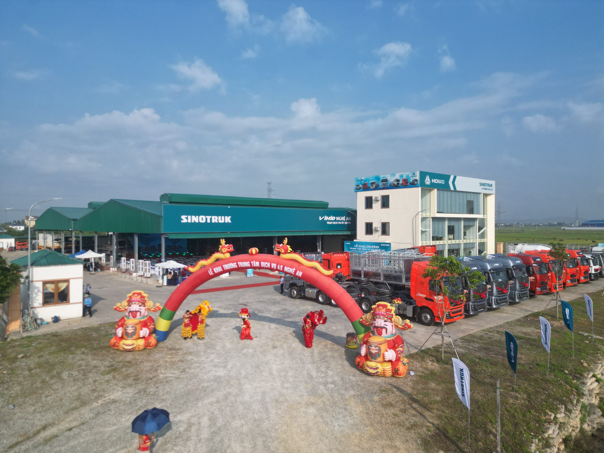 Khai trương Trung tâm Dịch vụ 4S Nghệ An và ra mắt dòng xe tải mới: Bước tiến nâng tầm vị thế của VIMID tại khu vực Bắc Trung Bộ 3 Khai trương Trung tâm Dịch vụ 4S Nghệ An và ra mắt dòng xe tải mới: Bước tiến nâng tầm vị thế của VIMID tại khu vực Bắc Trung Bộ