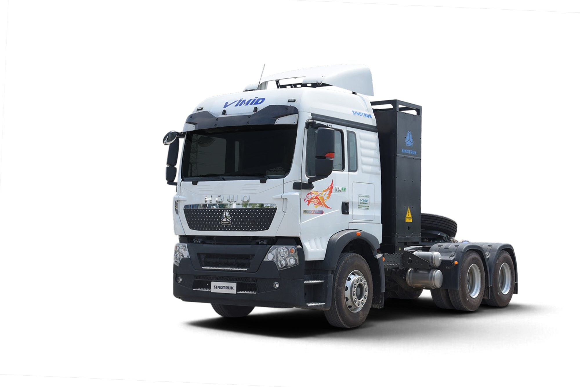 Xe đầu kéo điện Howo TXEV 6x4 400kWh