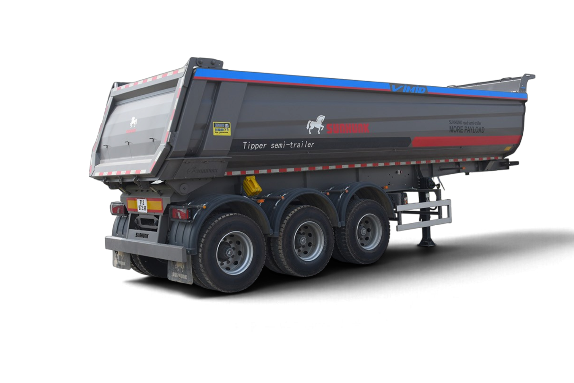 SUNHUNK U-Shape Dump Semi-Trailer – 8.1 Tons (Europe Version) 1 SUNHUNK U-Shape Dump Semi-Trailer – 8.1 Tons (Europe Version)