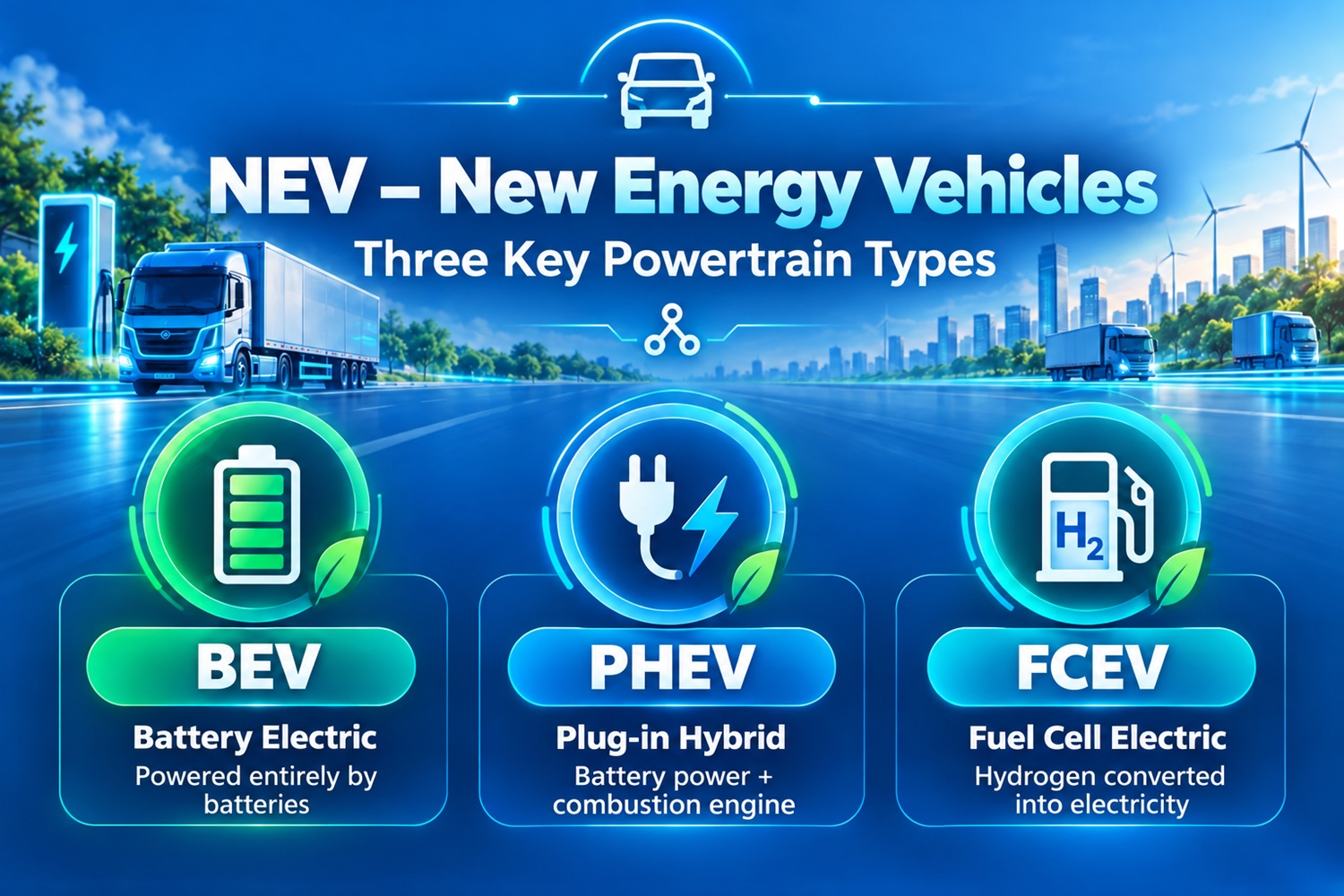 What Are NEVs and BEVs? Understanding the Different Types of New Energy Vehicles 1 New Energy Vehicle