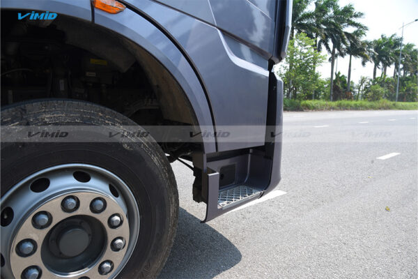 Xe tải thùng HOWO TH7 350 8x4 khung mui nâng bửng hông 9M7