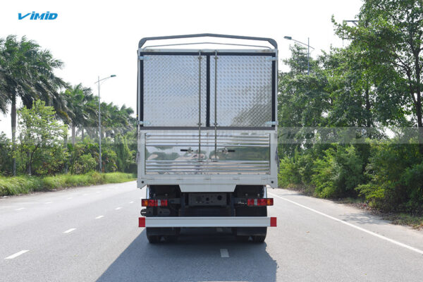 Xe tải thùng HOWO TH7 350 8x4 khung mui nâng bửng hông 9M7