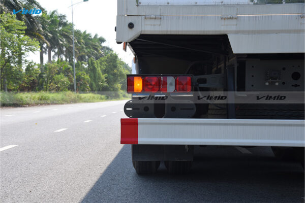 Xe tải thùng HOWO TH7 350 8x4 khung mui nâng bửng hông 9M7