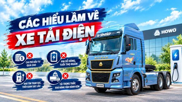 9 Hiểu lầm về xe tải điện: Chi phí, pin, khả năng vận hành 