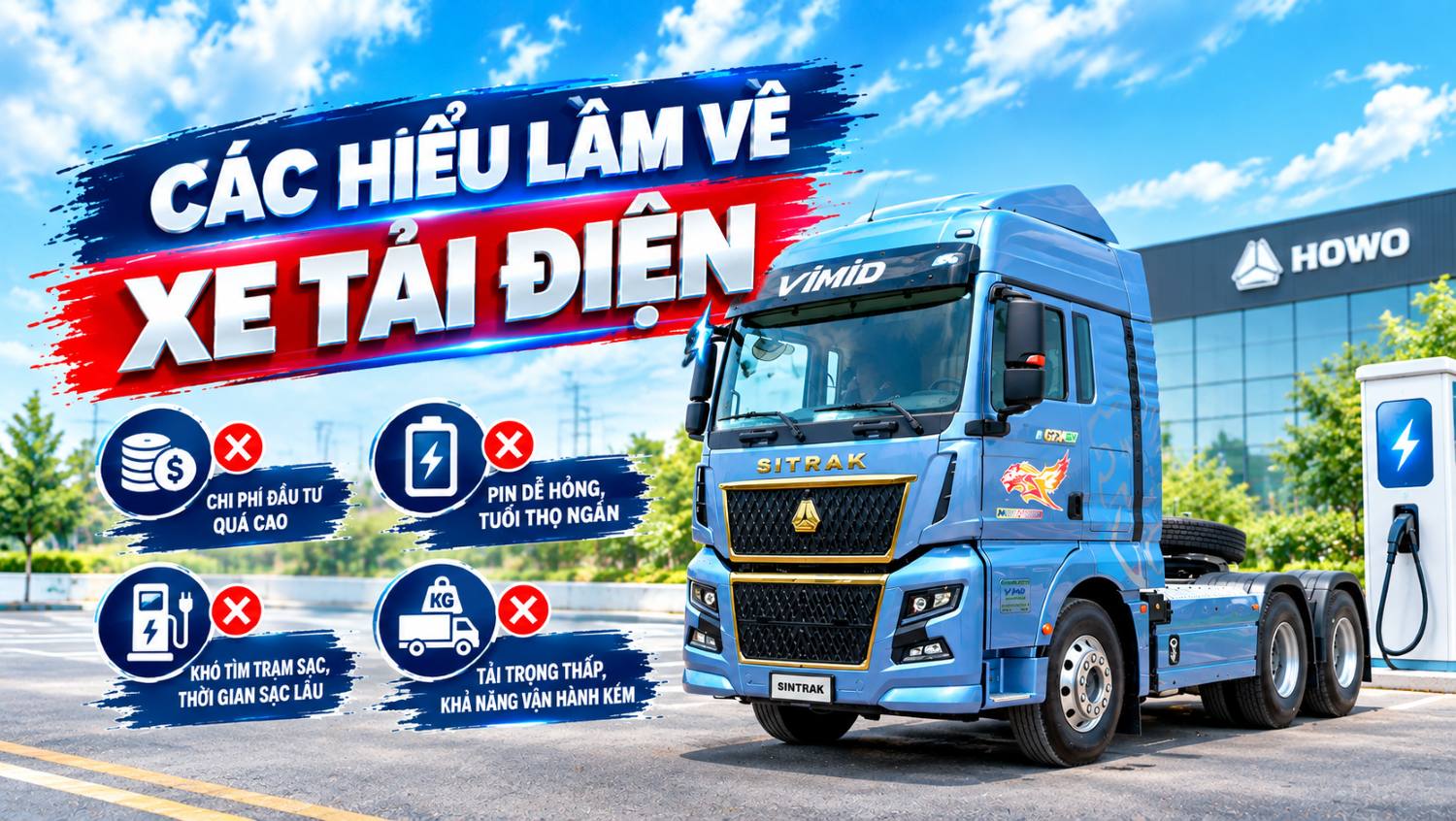 9 Hiểu lầm về xe tải điện: Chi phí, pin, khả năng vận hành 