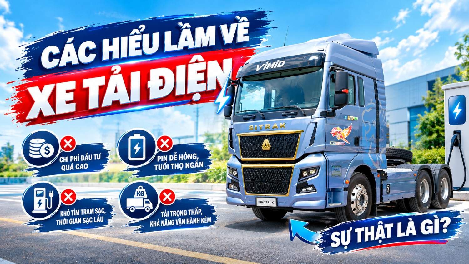 9 Hiểu lầm về xe tải điện: Chi phí, pin, khả năng vận hành 1 9 Hiểu lầm về xe tải điện: Chi phí, pin, khả năng vận hành
