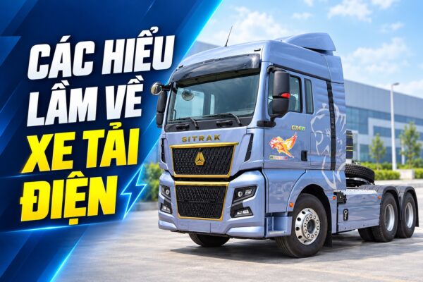 8 Hiểu lầm về xe tải điện: Chi phí, pin, khả năng vận hành