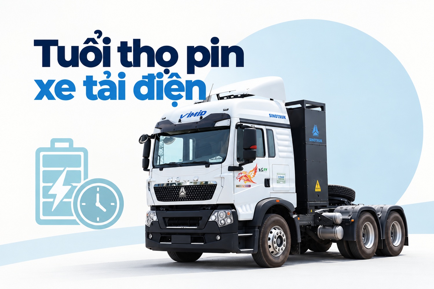 Tuổi thọ pin xe tải điện