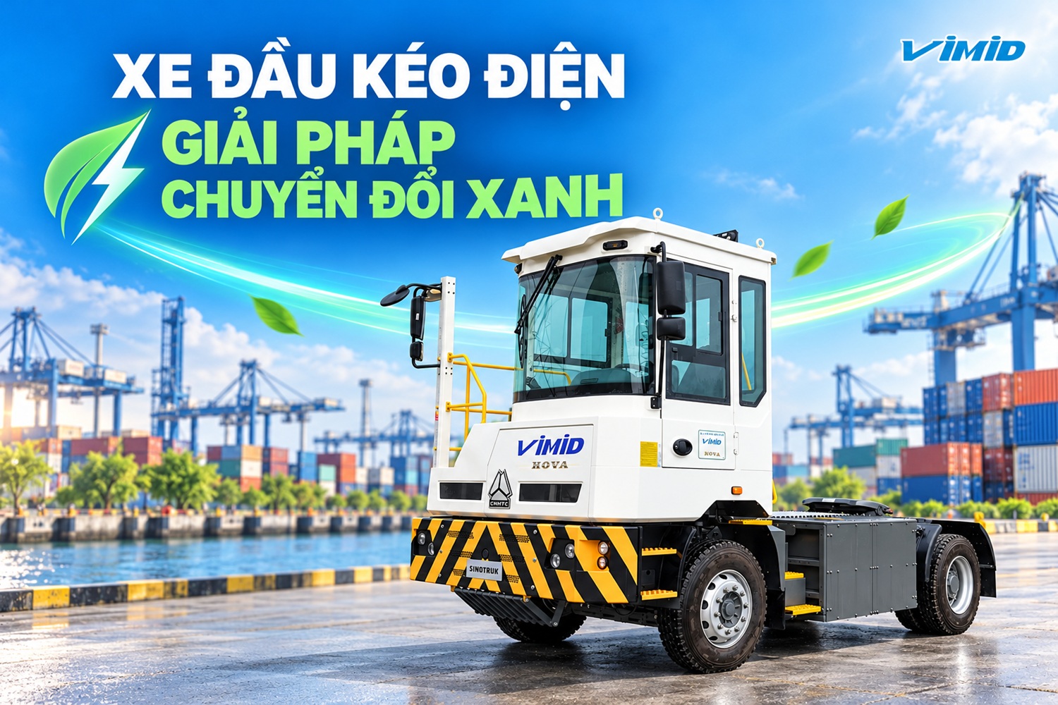 Xe đầu kéo điện phù hợp với nhu cầu vận tải nào? 1 Xe đầu kéo điện phù hợp với nhu cầu vận tải nào
