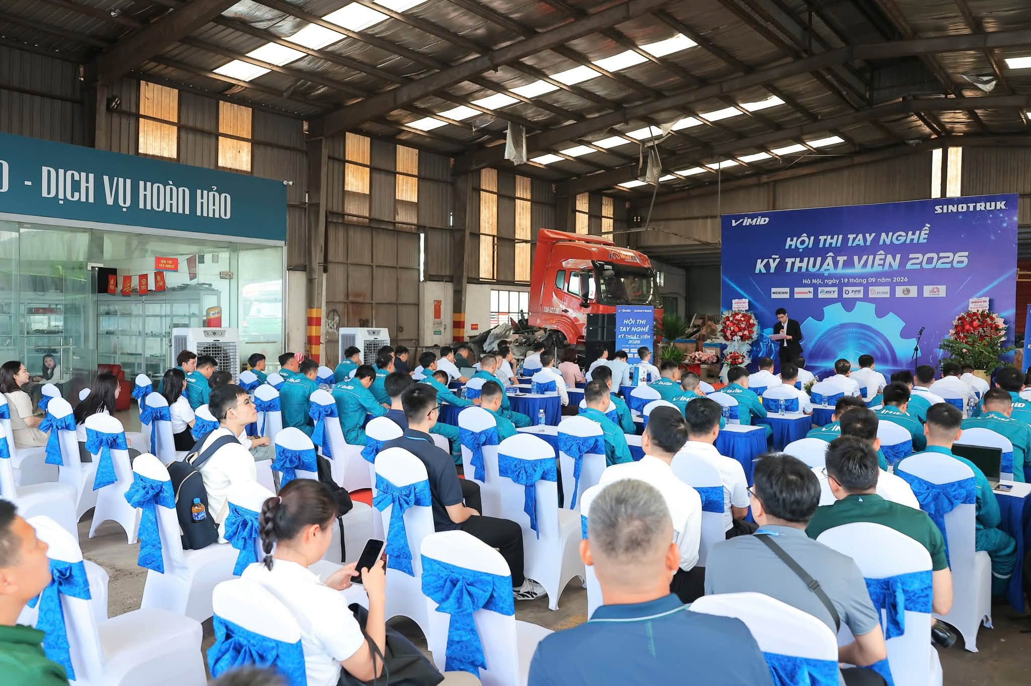 Kỹ thuật viên VIMID khẳng định tài năng với giải nhất tại Hội thi Kỹ thuật viên Tinh anh Toàn cầu SINOTRUK 2026 7 Kỹ thuật viên VIMID khẳng định tài năng với giải nhất tại Hội thi Kỹ thuật viên Tinh anh Toàn cầu SINOTRUK 2026