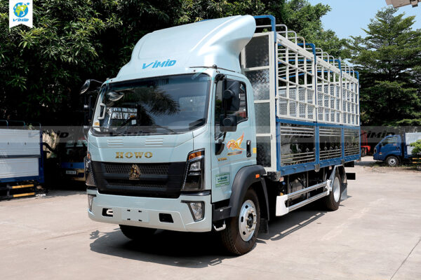 Xe tải thùng HOWO V750L 4x2 khung mui 6M3