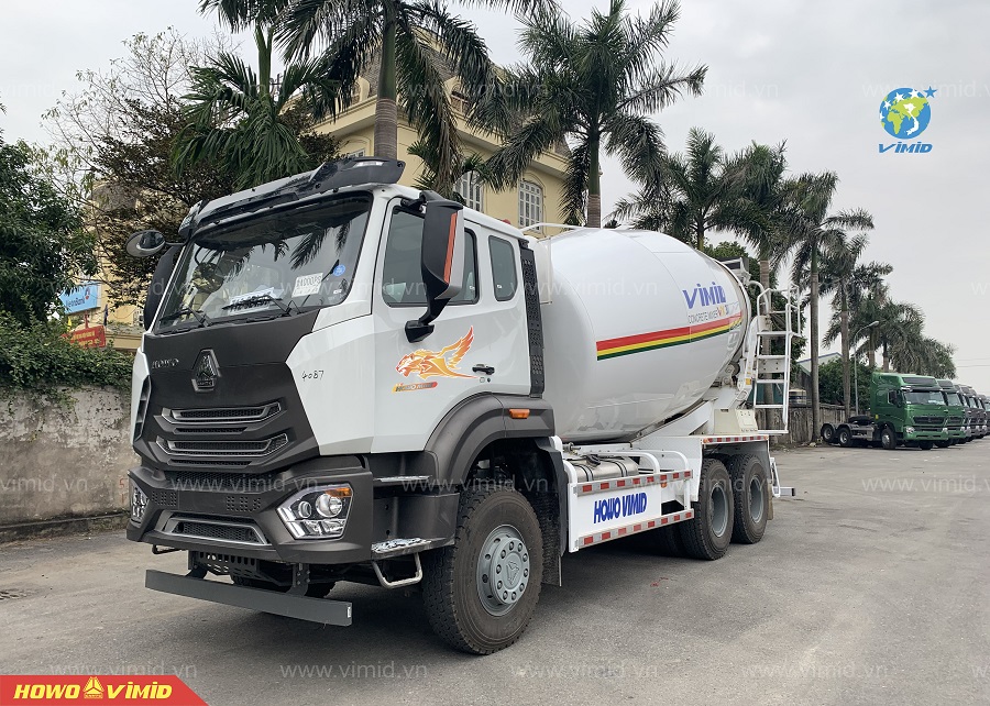 Tổng Hợp Giá Các Mẫu Xe Trộn Bê Tông HOWO Bán Chạy Nhất Thị Trường 5 xe trộn bê tông howo man 12m3