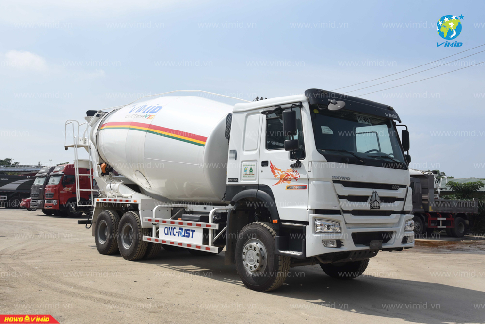 XE TRỘN HOWO HW76 15m3