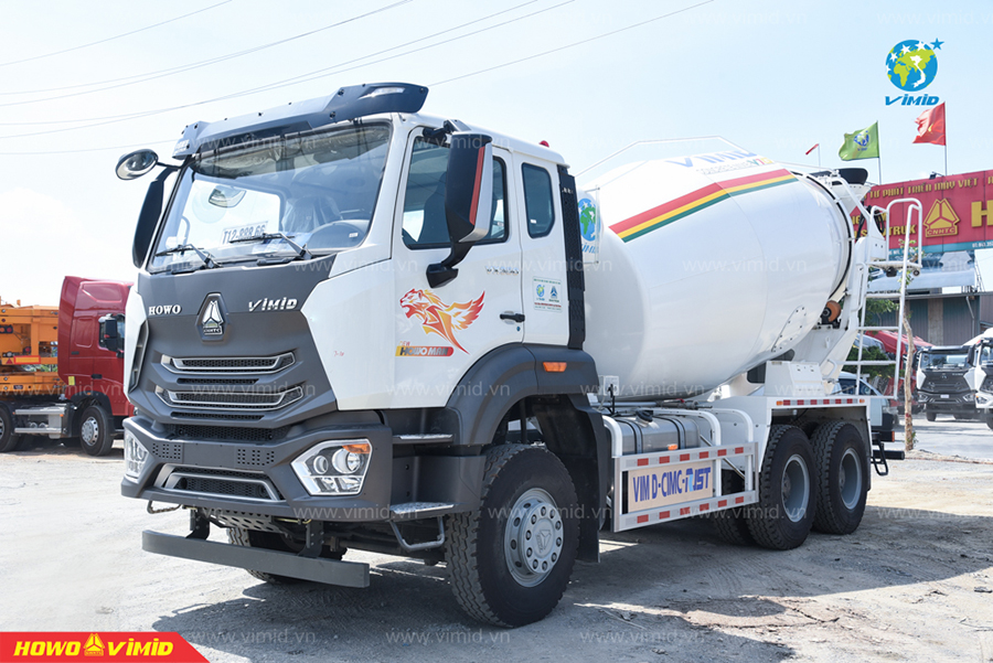 Tổng Hợp Giá Các Mẫu Xe Trộn Bê Tông HOWO Bán Chạy Nhất Thị Trường 4 Xe trộn HOWO MAN VX350 10m3