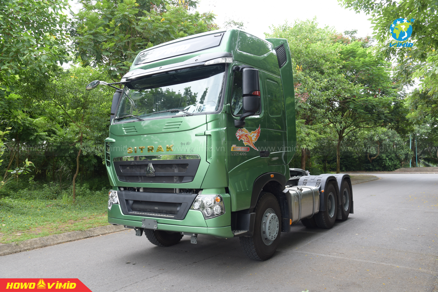 Xe đầu kéo T7H 440 cầu dầu