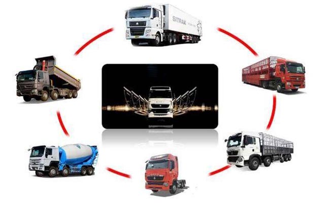 Các loại xe Howo đang được phân phối trên thị trường