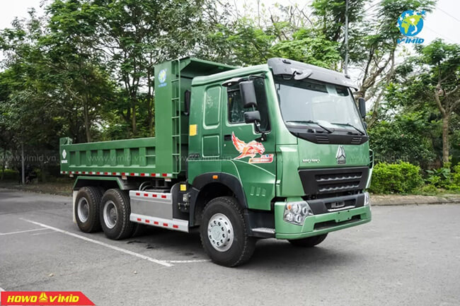 Liên hệ ngay với Vimid để sở hữu chiếc xe ben Howo 6.5 tấn chính hãng