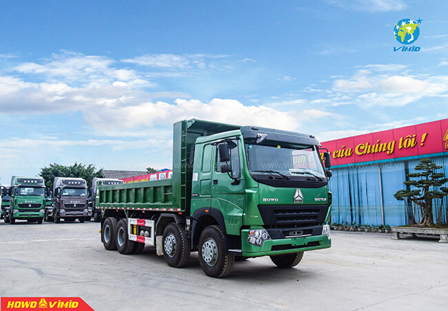 Giới thiệu về dòng xe Howo 371 4 Chân