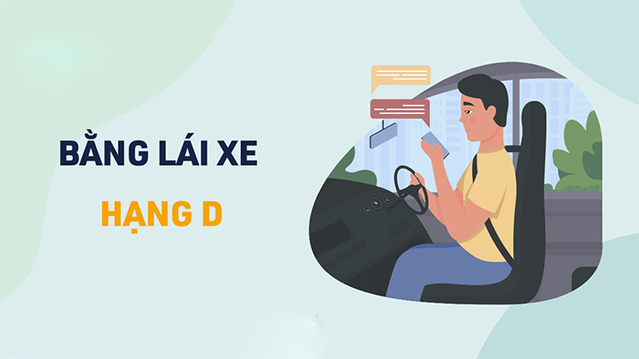 Nâng hạng bằng lái xe lên hạng D được không?