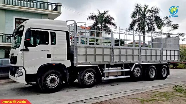 Trọng tải của xe tải 5 chân